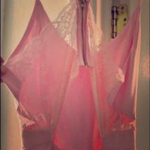 Pink summer formal dress